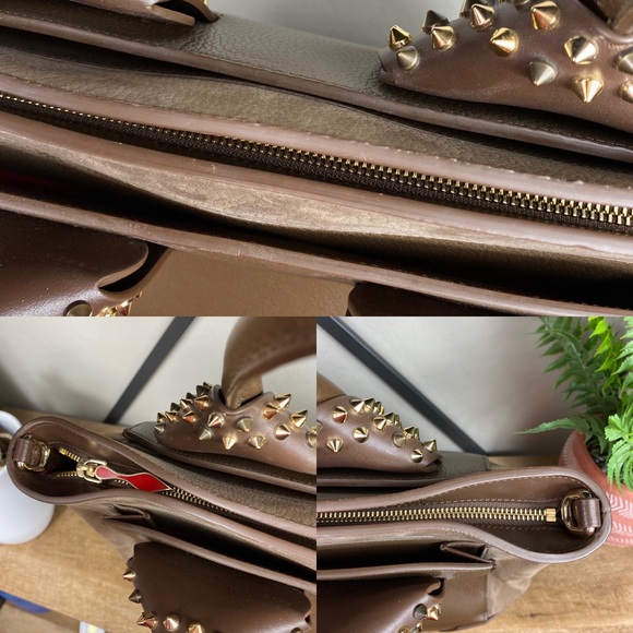 SOLD Christian Louboutin Large Eloise Studded Tote - Picture 6 of 13